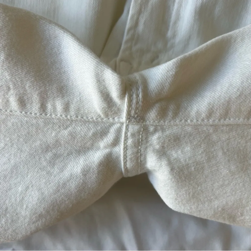 Mother The Hustler Ankle Fray jeans Fairest Of Them All 27 White - Image 7