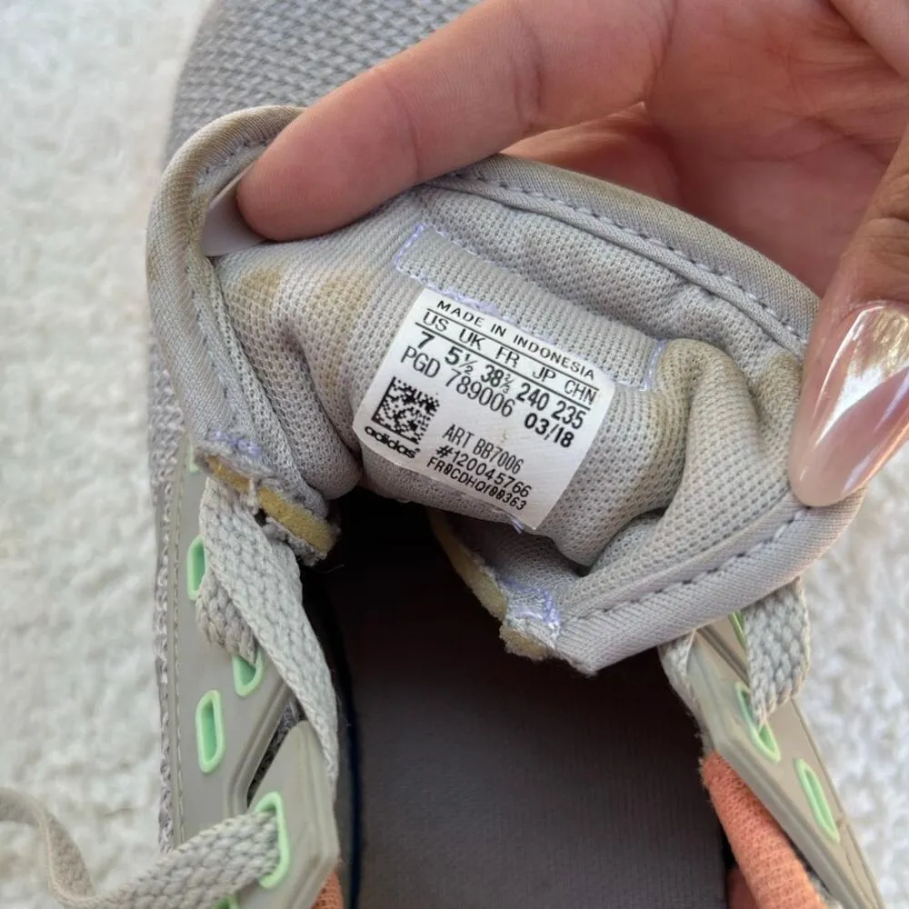 Adidas Women's Size 9 Duramo AdiWear Grey Lace-Up Athletic Running Sneakers - Image 4