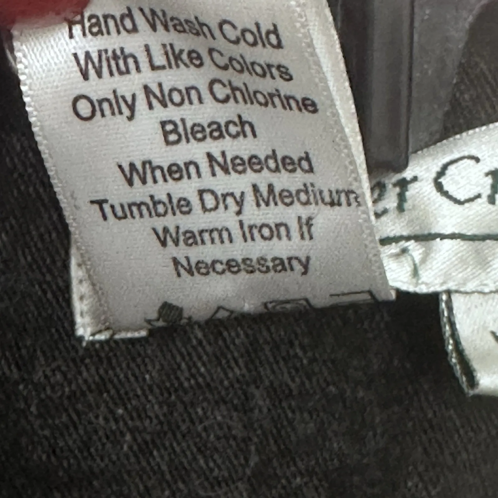 Coldwater Creek Black Denim Floral Paisley Jacket Size XS Embroidered Metal - Image 5