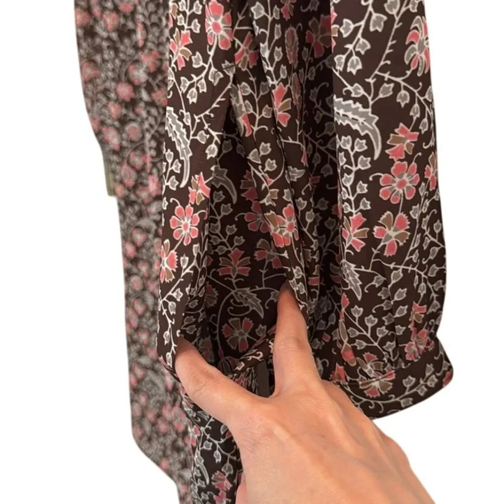 J. McLaughlin Tavia Dress in Folkloric Vine Size Small - Image 7