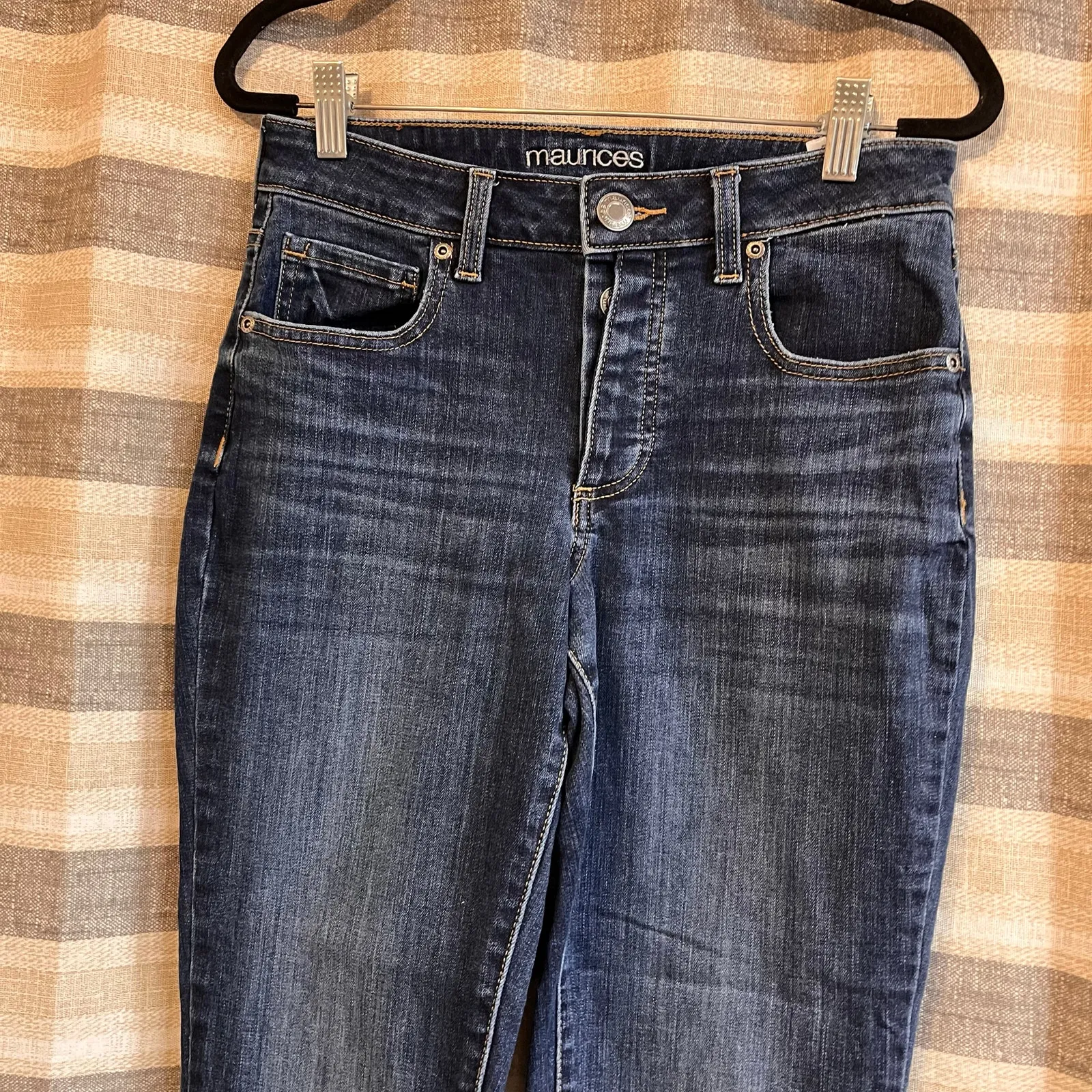 Maurices Dark Wash Skinny Jeans Size‎ 2 - Image 3