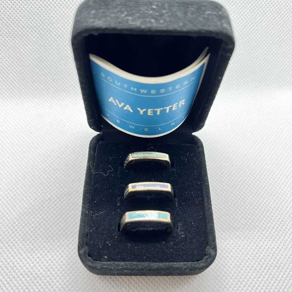 NIB Y2K VTG AVA Yetter Sterling Silver/Multi - Image 2