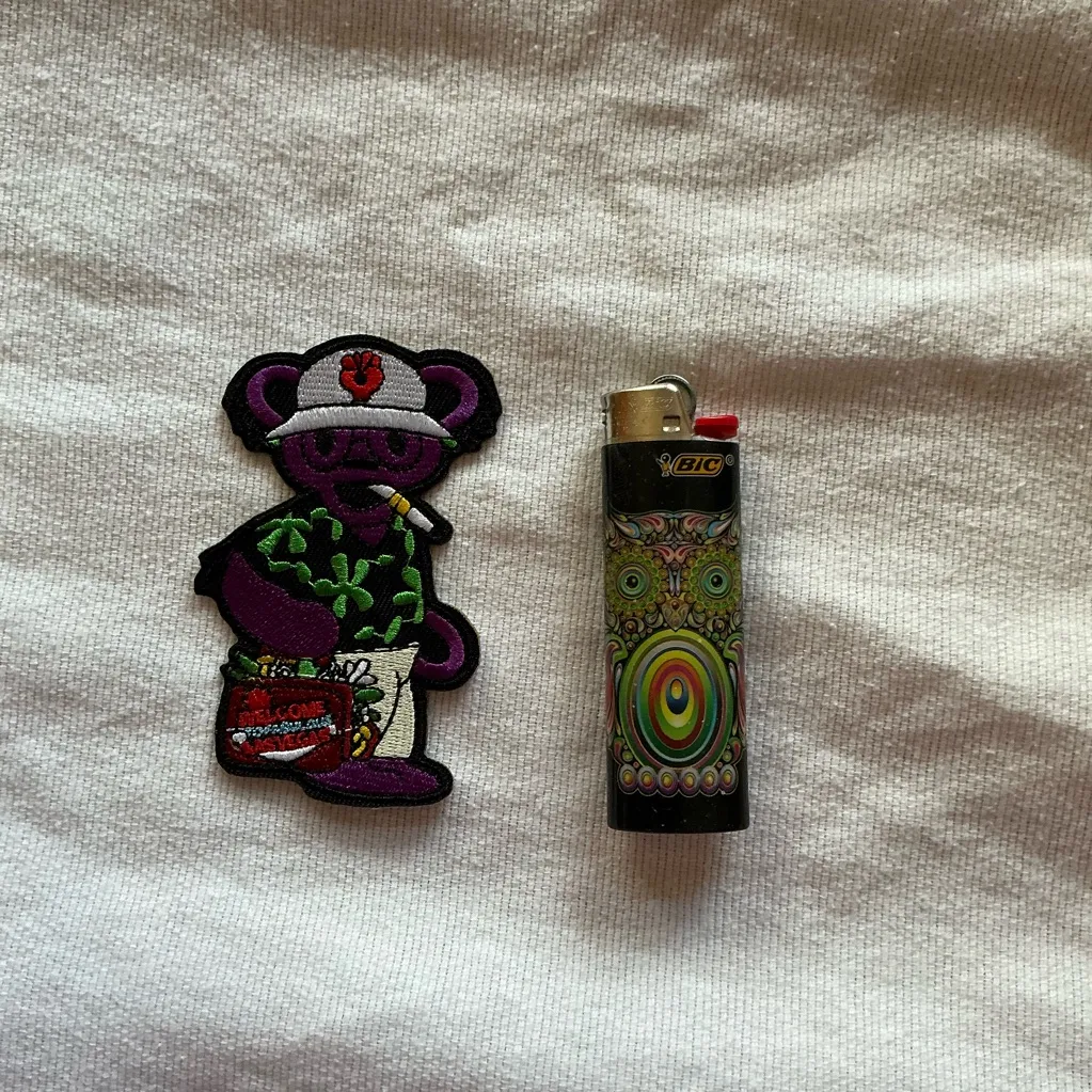 Grateful Dead Hunter Thompson Dancing Bear Patch - Image 6