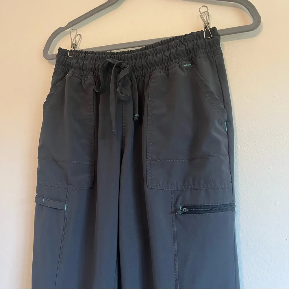 Scrubstar Size Small Women's Straight Leg Scrub Pants in Pewter Dark Gray - Image 3