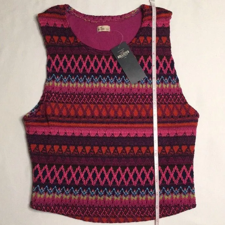 NWT  Knit Patterned Tank - Image 5