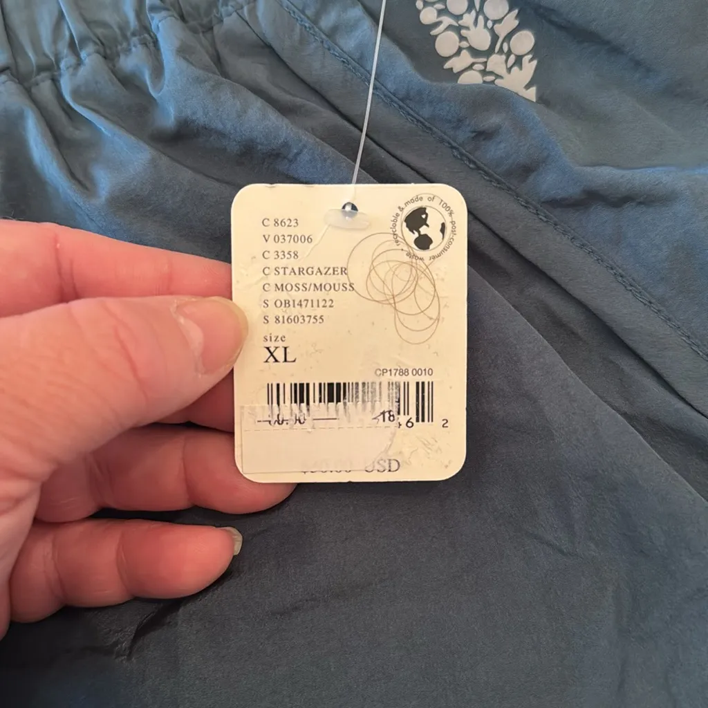 Free People Movement The Way Home Shorts, Size XL, NWT Blue - Image 2