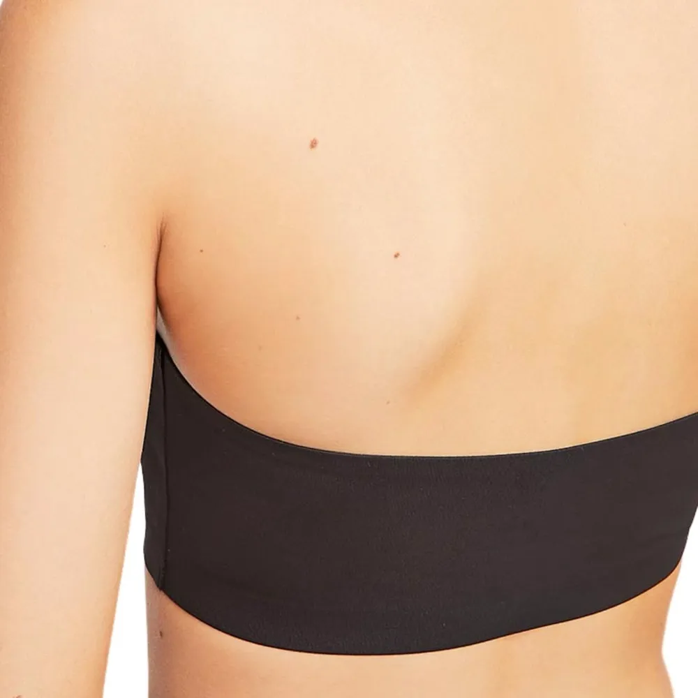 Free People Intimately Essential U Neck Halter in Black - Image 3