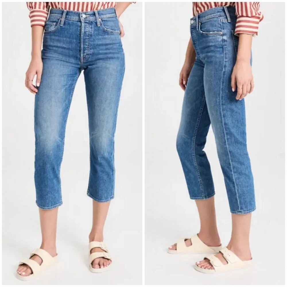 💕MOTHER SUPERIOR💕 The Tomcat Jeans ~ Kneeling On Stones 34 NWOT Blue - Image 9