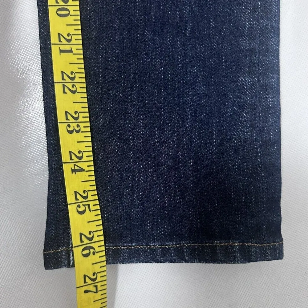 Rich & Skinny Jeans Womens 26 Blue Skinny Ankle Indigo Wash Denim - Image 7