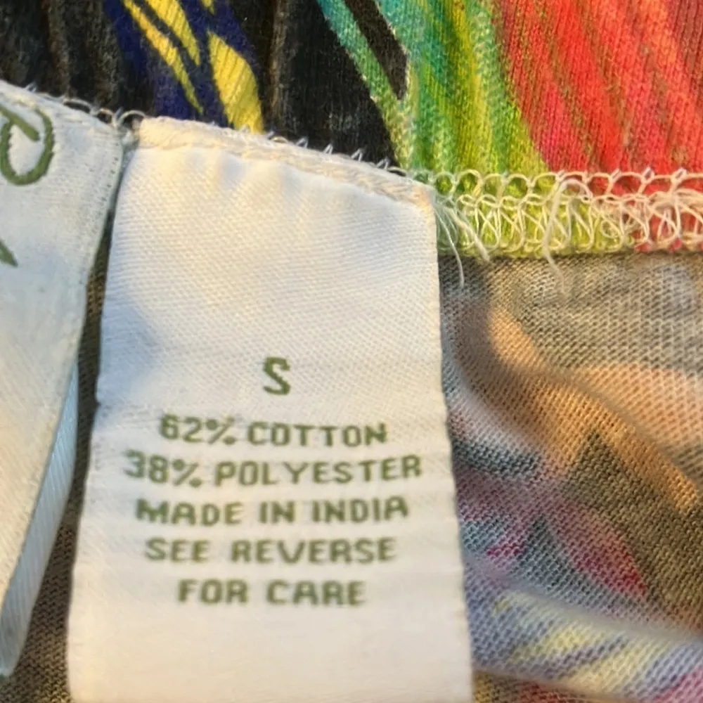 Palm Island Hawaii print rope sun dress 5G Orange - Image 7