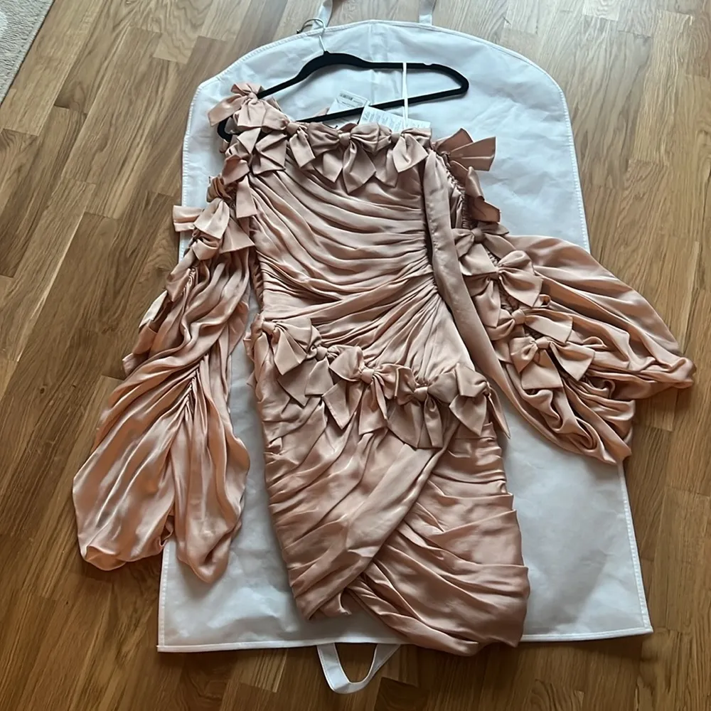 NWT Zimmermann Sabotage Bow Mini Dress - Image 4