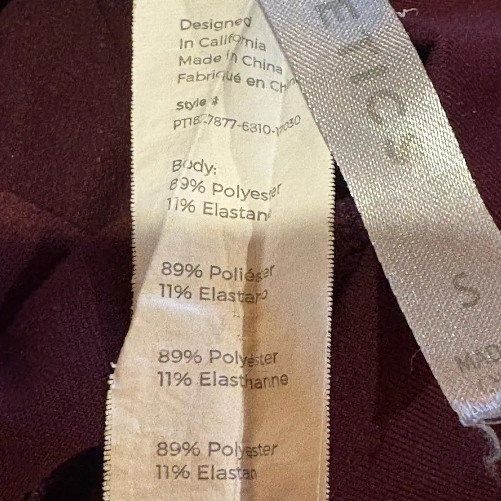 Fabletics Maj Pant II Burgundy - Image 6