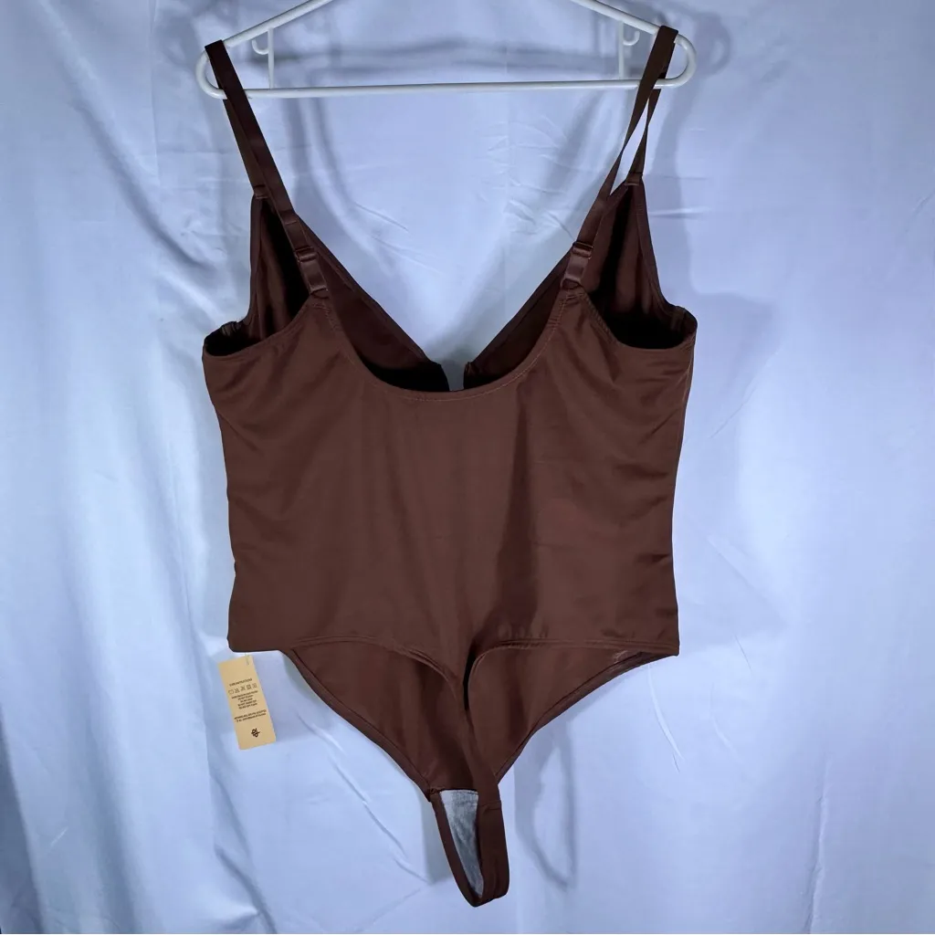 Brown Plunge Bodysuit Size undefined - Image 5
