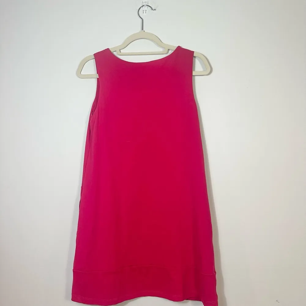 Susana Monaco Sleeveless Pinkish Redish Dress - Image 3