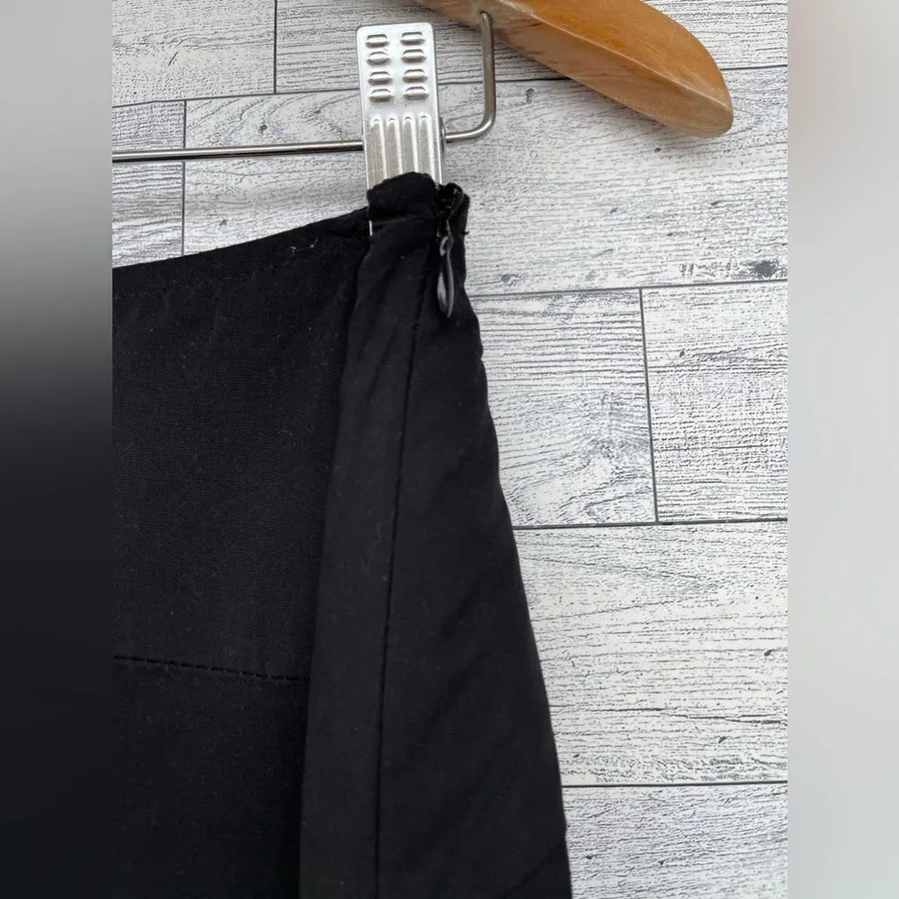 Etam asymmetrical handkerchief hem size 8 Black - Image 5