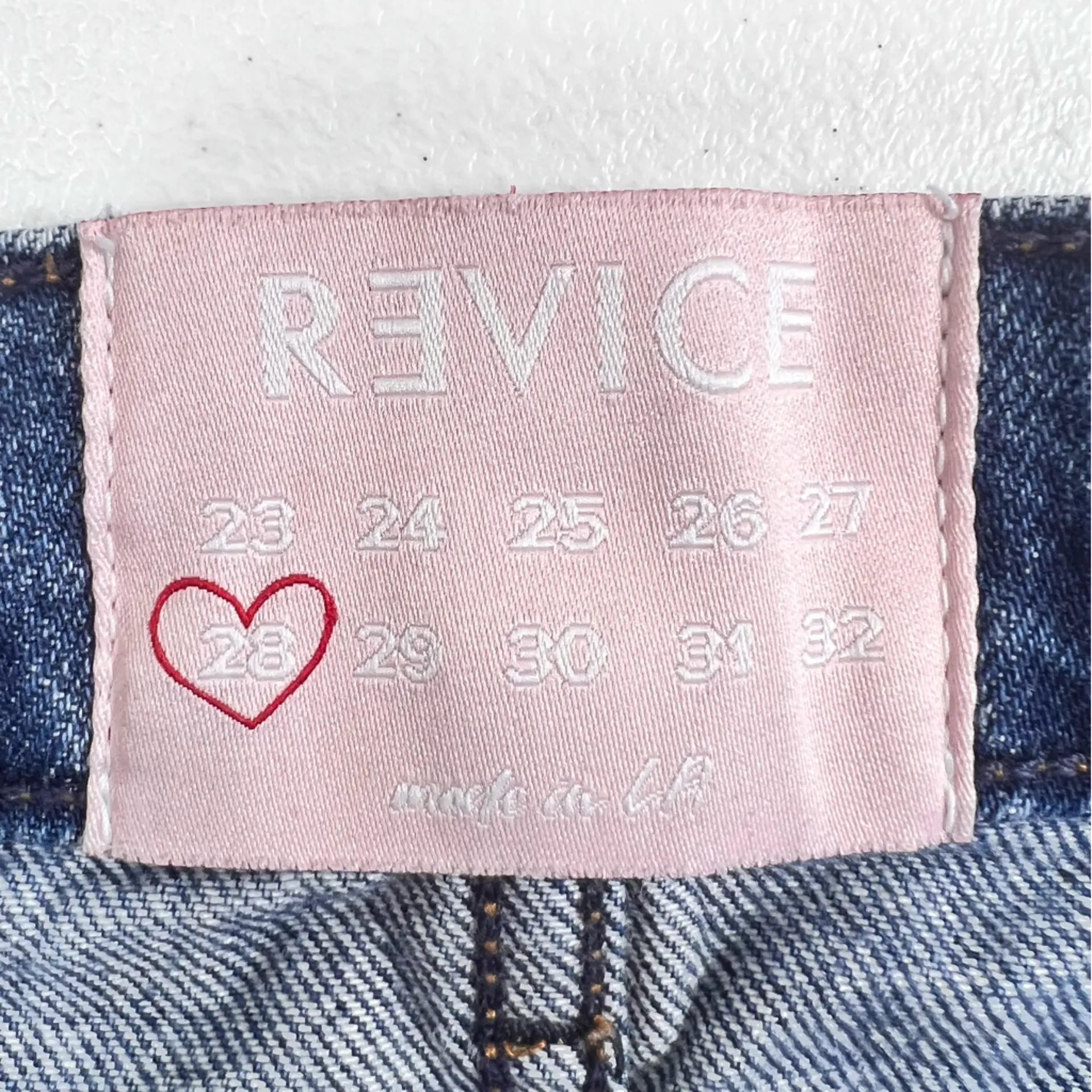 Revice Denim Revice Matchmaker Love at first sight patch jeans - Image 5