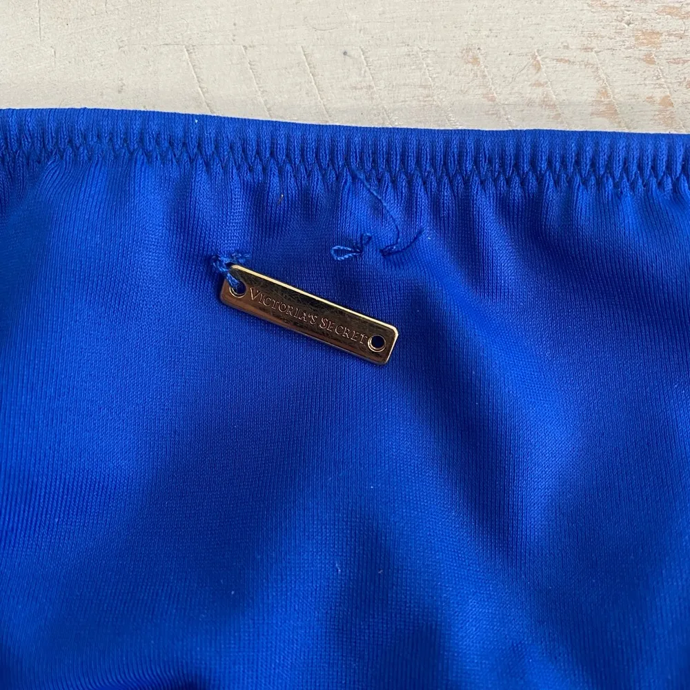 VS Knockout Bikini Blue Bathing Suit Bottom - Image 5