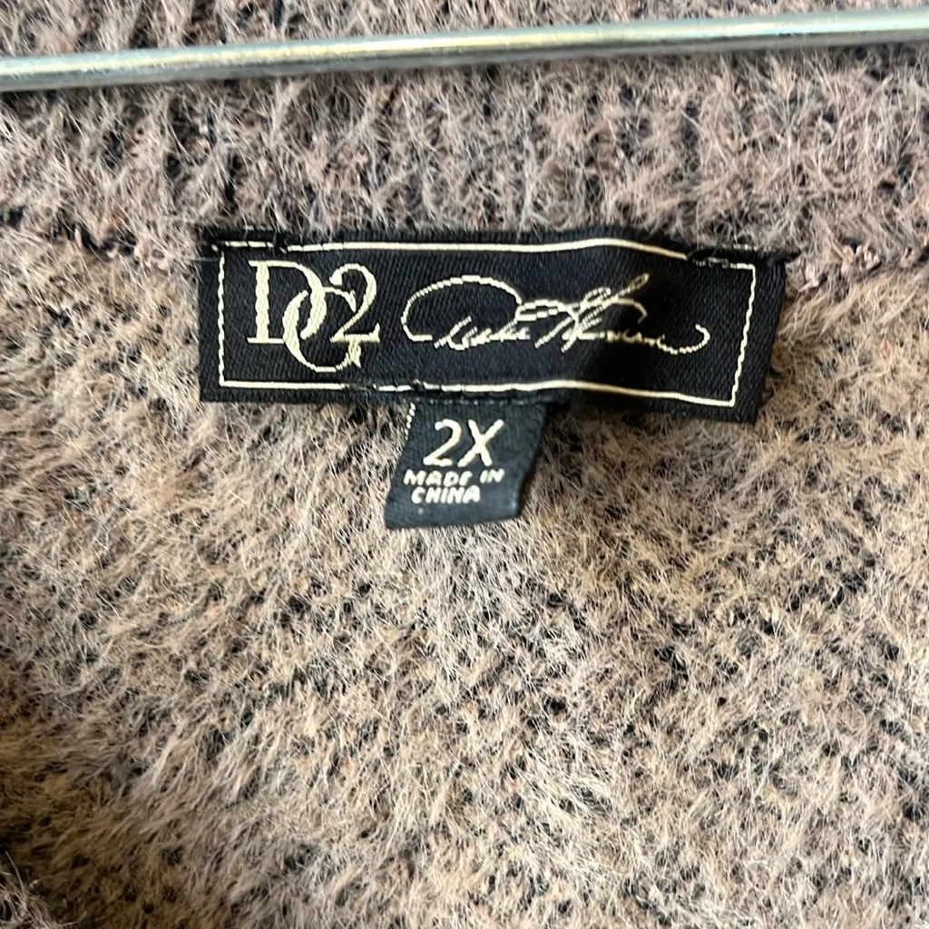 Diane Gilman super soft sweater size 2X Gray - Image 5