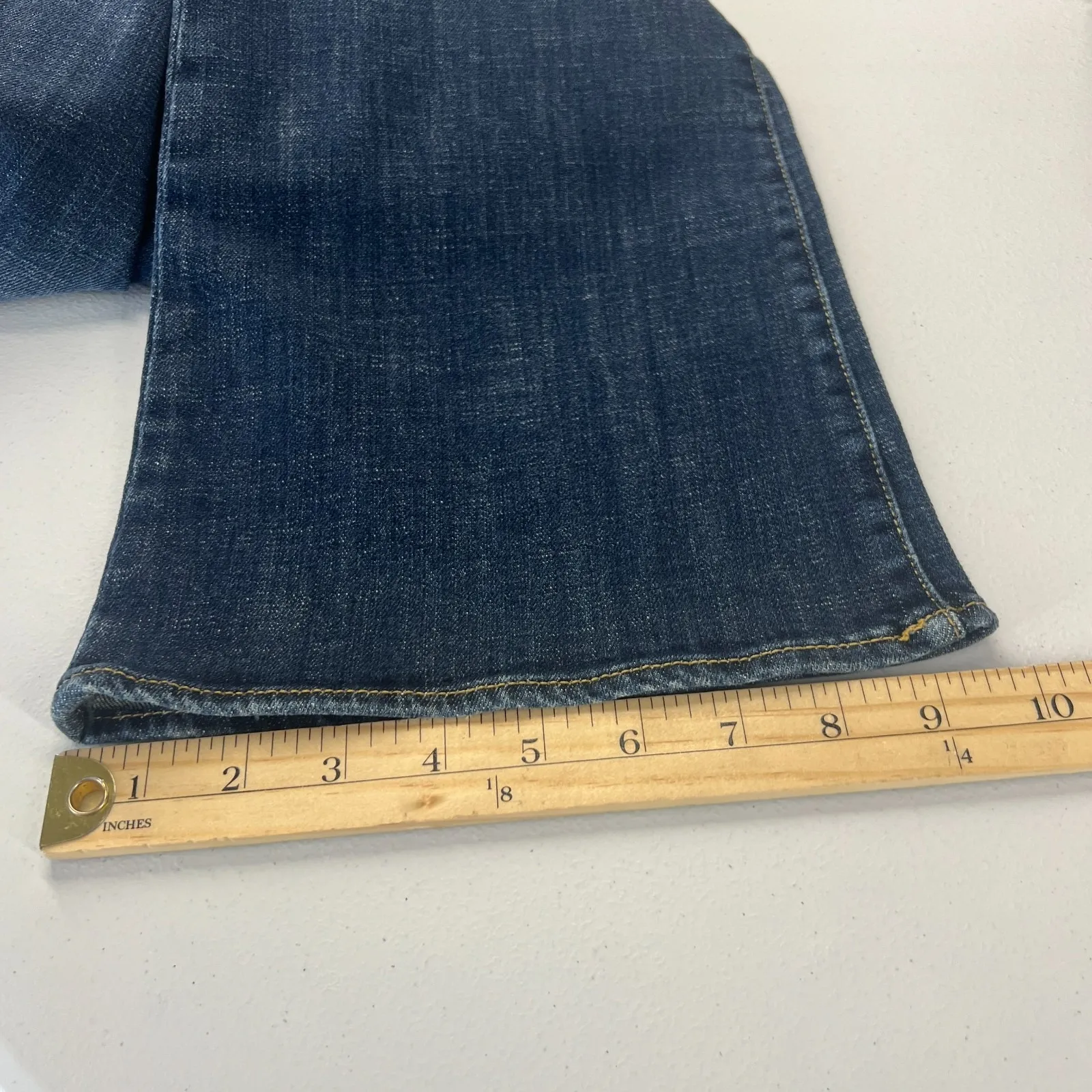 Rock & Republic Kasandra Jeans Womens 14 Blue Denim Cotton Bootcut Leg Mid Rise - Image 13