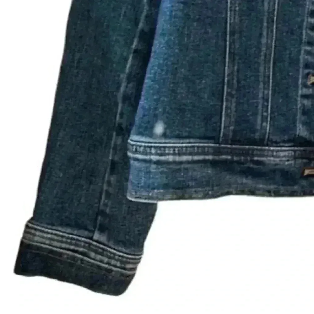 Jones New York Women's Stretch Denim Jacket Blue Size S Casual Long Sleeve - Image 7