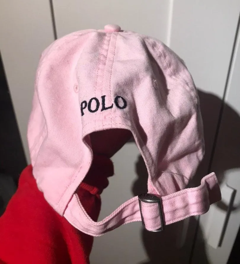 Ralph Lauren Pink Polo Hat  - Image 2