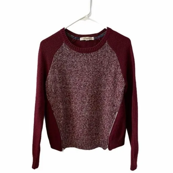 Rewind  Maroon Sweater - Image 2