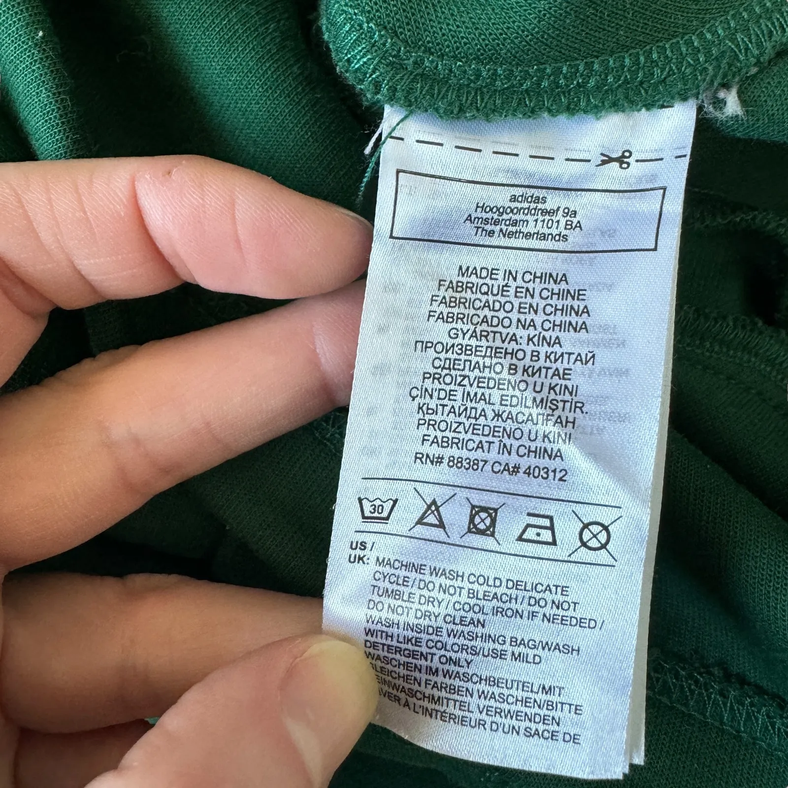 Adidas Ivy Park Green Hooded Mini Dress Set - Image 11