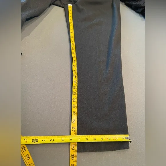Saks Fifth Avenue Real Clothes, Grey Slacks, side zipper,‎ size 16 - Image 7