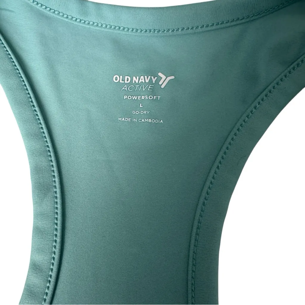 Old Navy Active Women's Sleeveless Racerback Athletic Tank Top Sz L New With Tag - Image 2