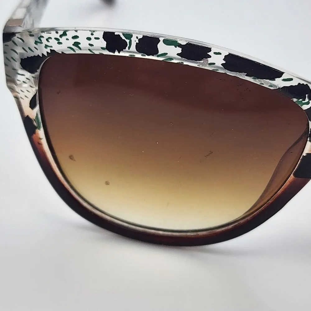 Steve Madden Brown & Animal Print Sunglasses - Image 8