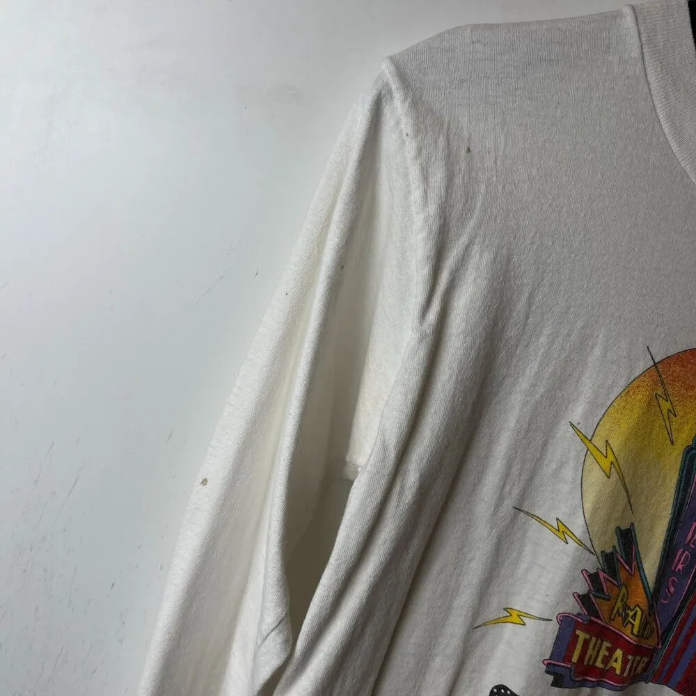 Vintage 90s Riders in the Sky T Shirt White Medium M USA Graphic Tee 100% Cotton - Image 5