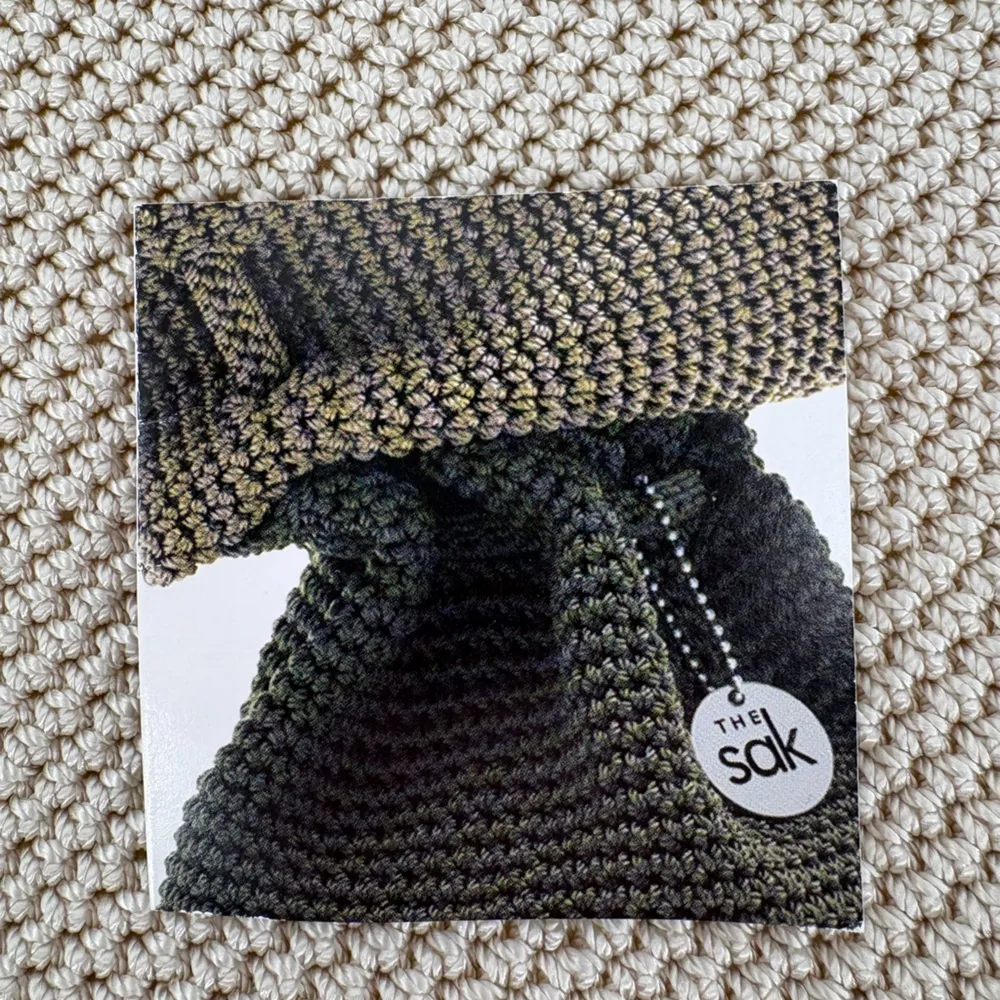 NWOT Vintage Y2K The Sak Crochet Knit Hobo 120 Shoulder Purse | OS | Cream - Image 11