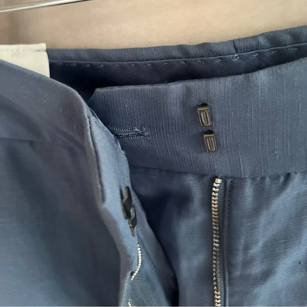 NWT Babaton Aritzia Tahoma Pants Wide Leg Linen Culottes S Party Chic Glam Mod - Image 14