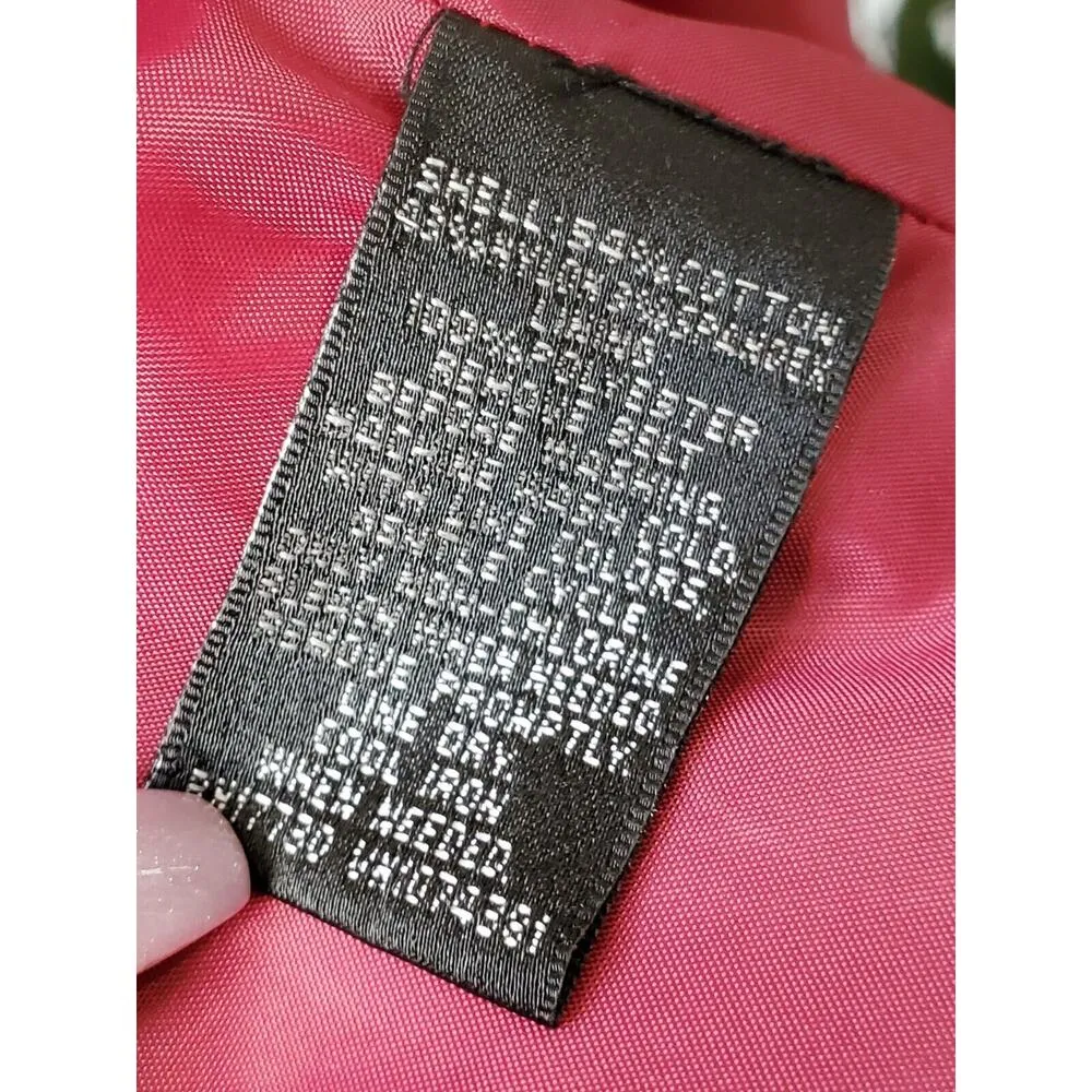 Mossimo Womens Pink Polyester Notch Collar Long Sleeve Belted Coat Jacket Small - Image 12