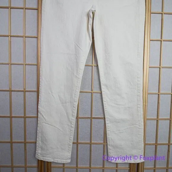 NEW Madewell The‎ High-Rise Perfect Vintage Jean in Tile White, 27 - Image 4