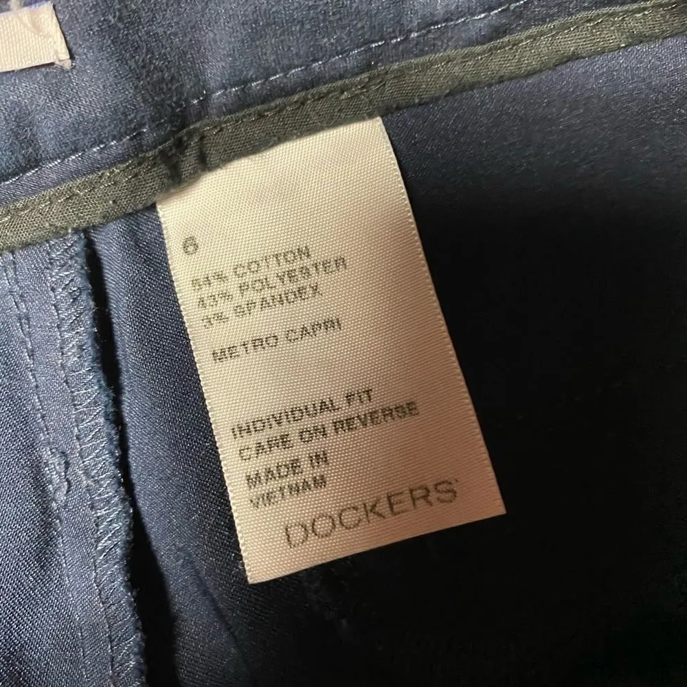 Dockers SZ 6 ideal fit metro capri pants - Image 5
