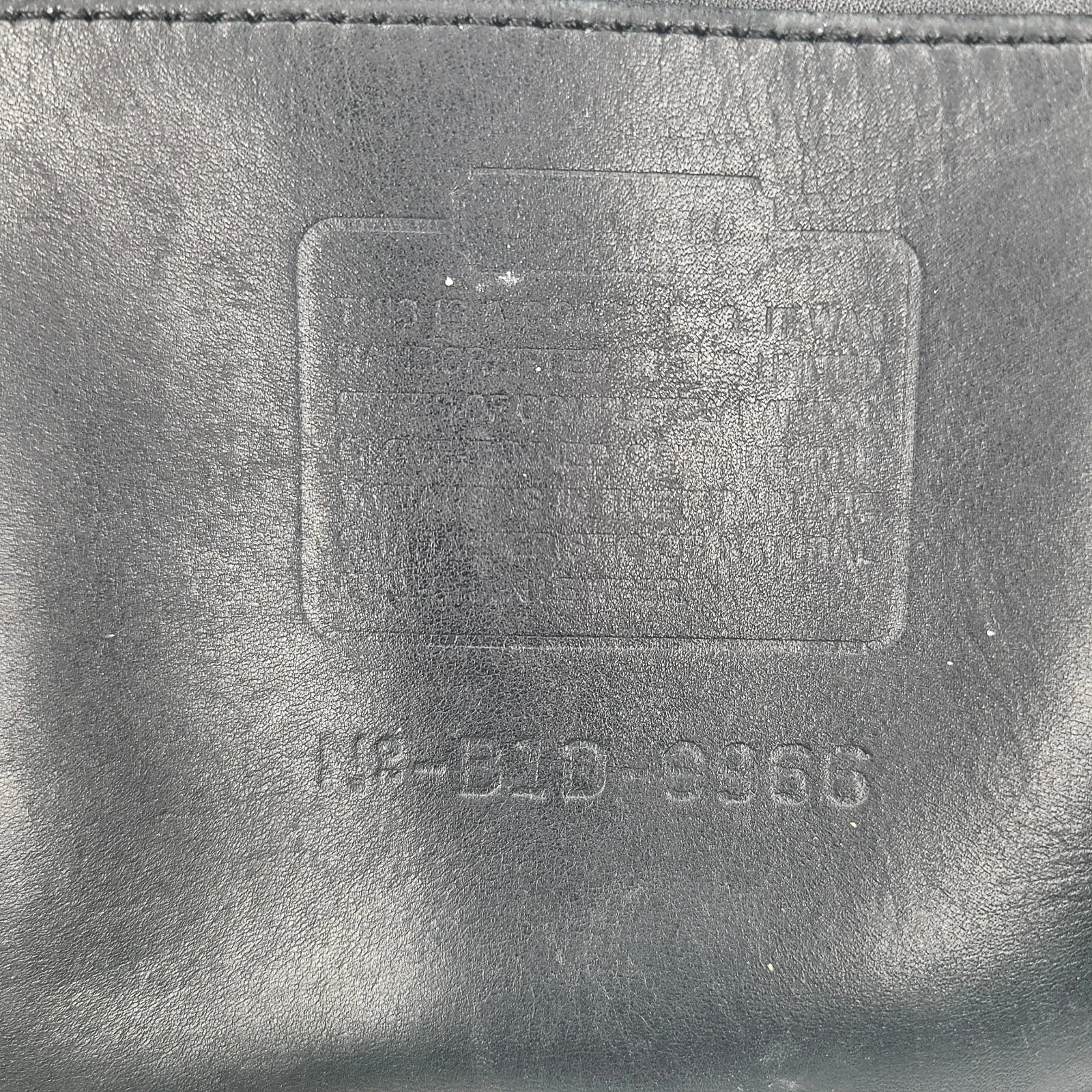 Vintage Coach Legacy Hobo‎ Shoulder Bag Purse Black Leather Top Zipper 9966 - Image 7