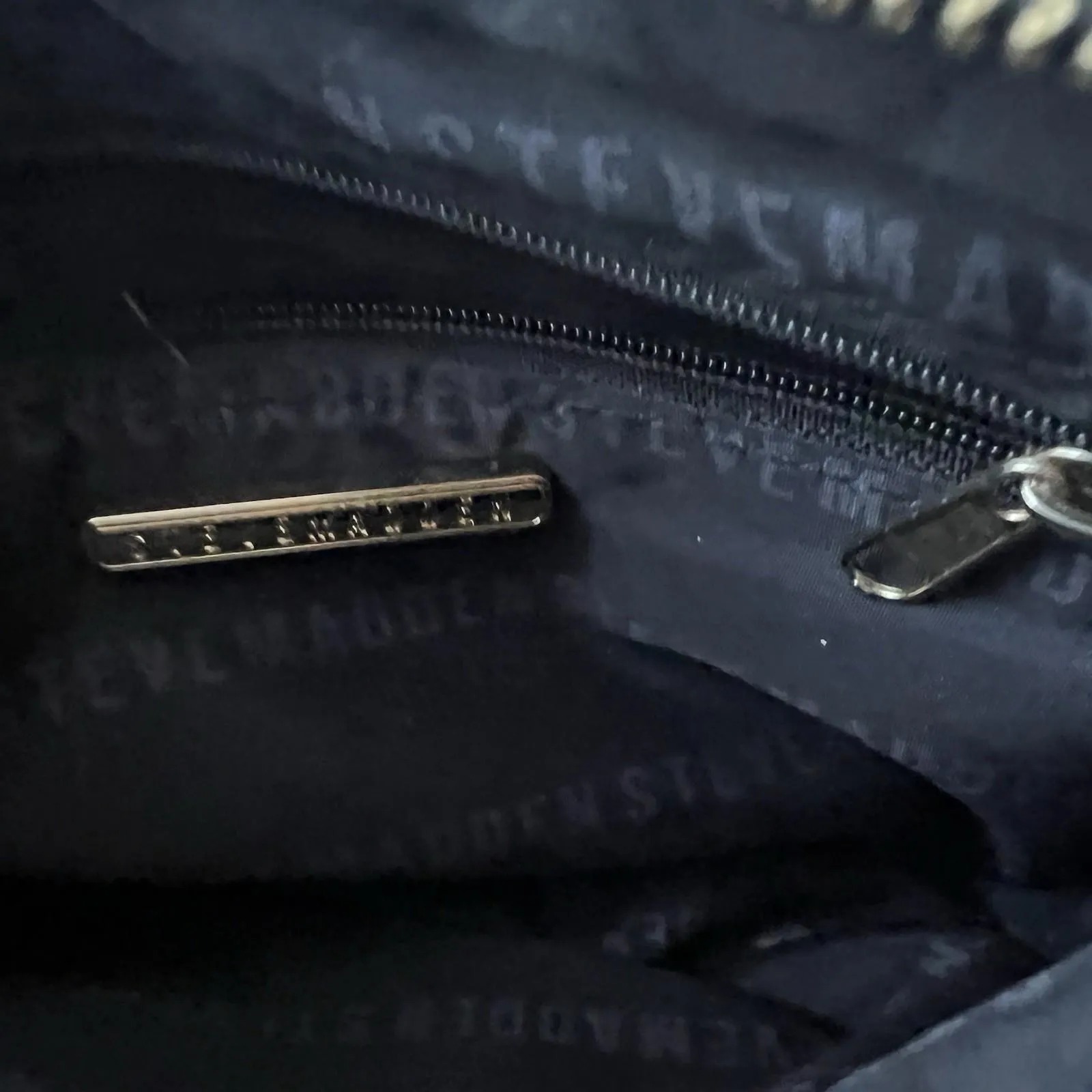 Steve Madden Black Quilted Crossbody Bag Purse Chain Strap Faux Leather Mini - Image 4