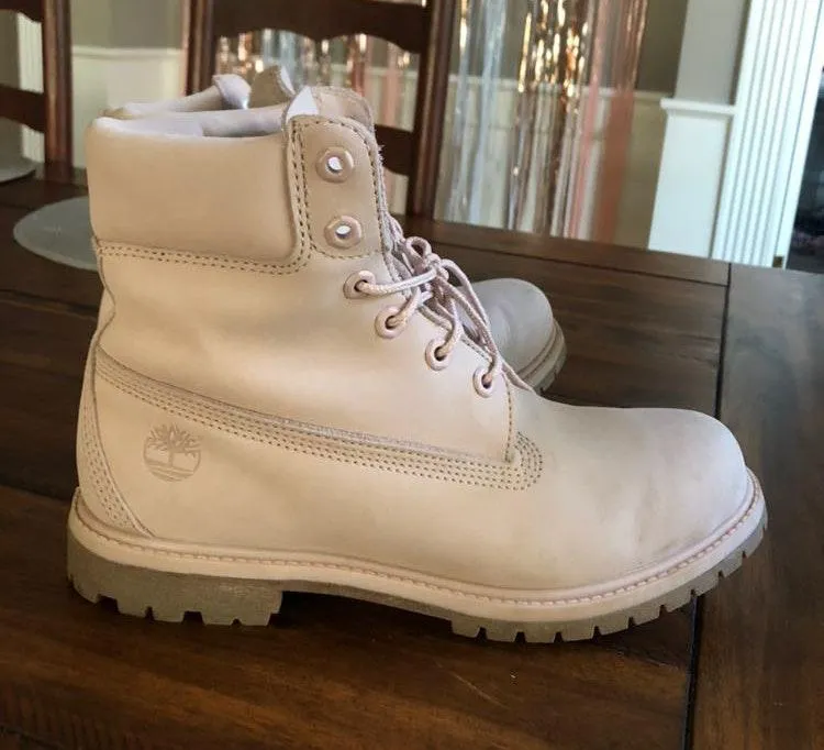 Timberland Pink Boots - Image 3