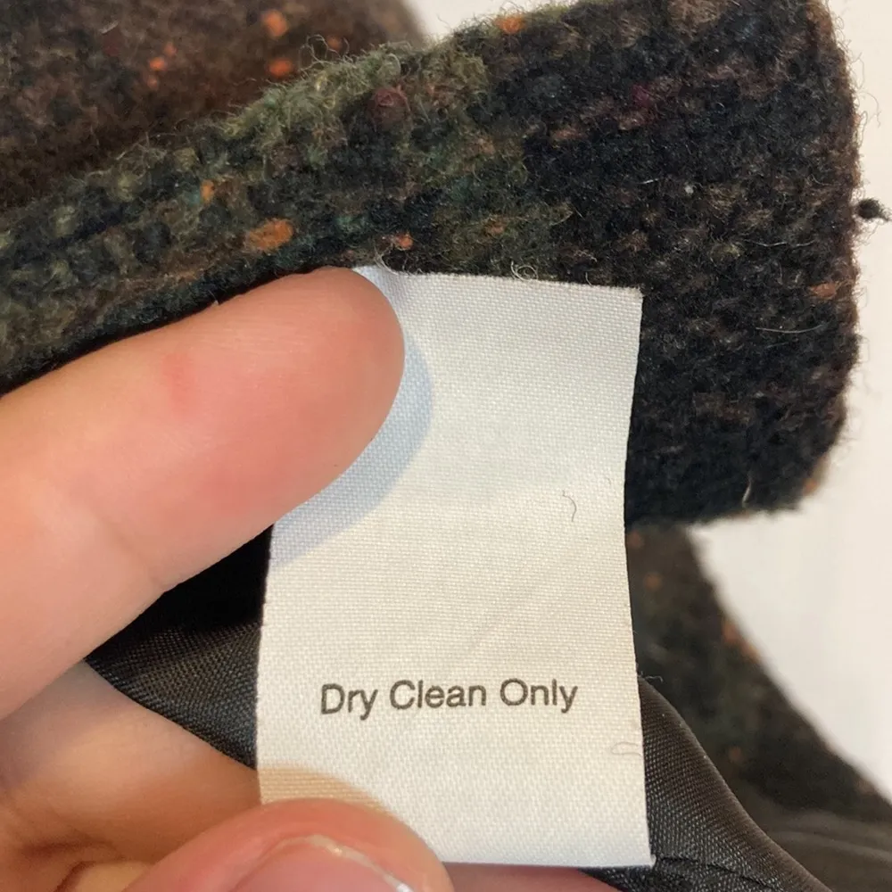 CAbi All Tied Up Plaid Wool Polyester Blend Academia Fall Vest Size M - Image 8