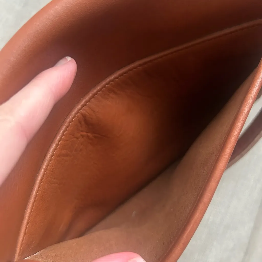 Coach Vintage leather turnlock crossbody bag 9908 y2k Devon British tan - Image 12