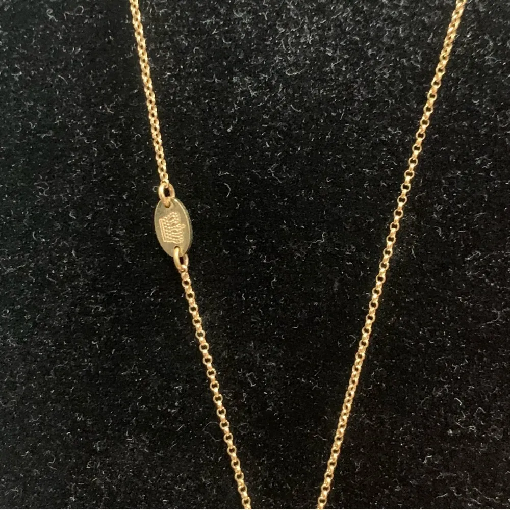 Juicy Couture Pam Gela Palm Tree Rhinestones & Faux Pearl Coconuts Necklace - Image 3