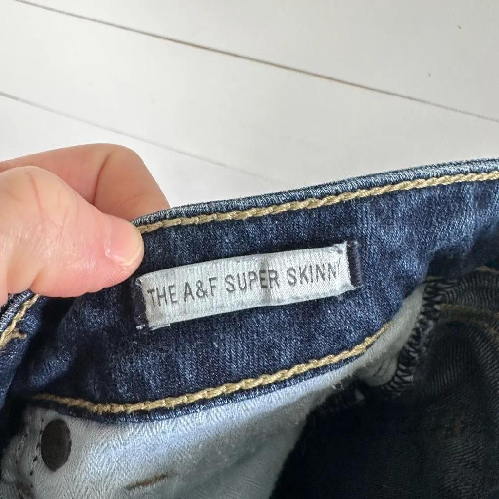 Abercrombie & Fitch Women’s 25 Super Skinny Y2K 2000s Jeans - Image 6