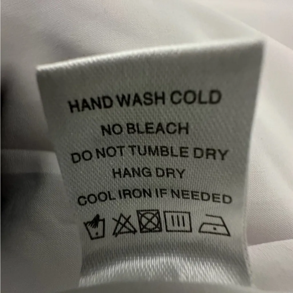 Superdown Revolve Beverly Cami Dress White Ruched Sweetheart Sun Dress Size XS - Image 10