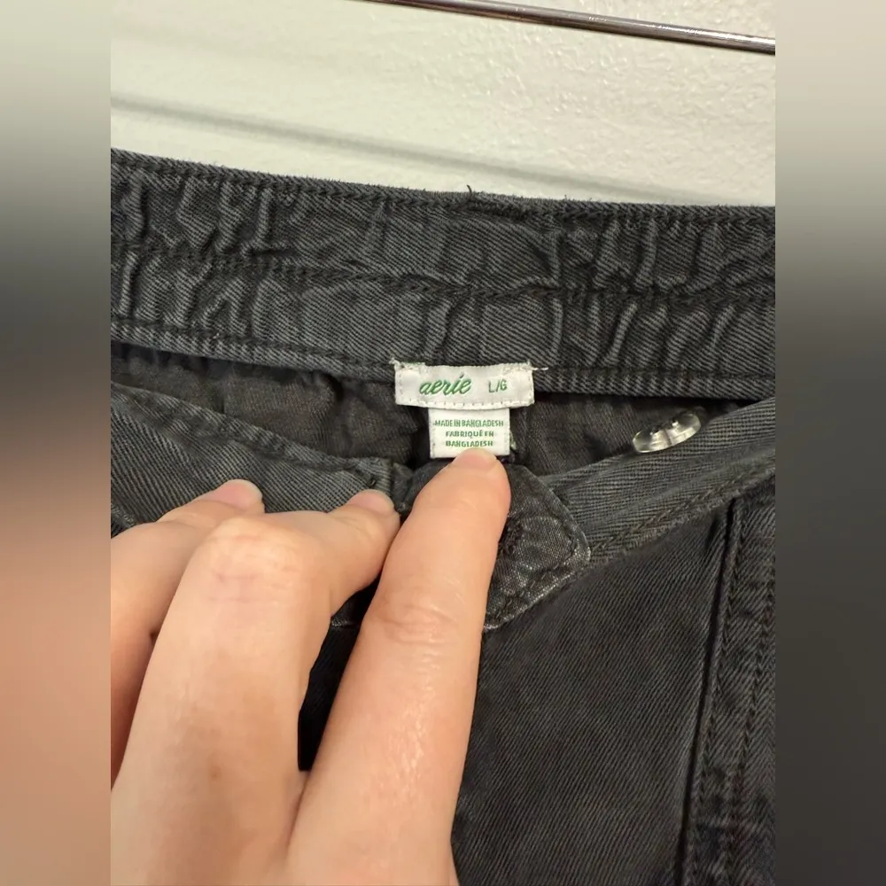 Aerie Black Short Size Large - Image 4