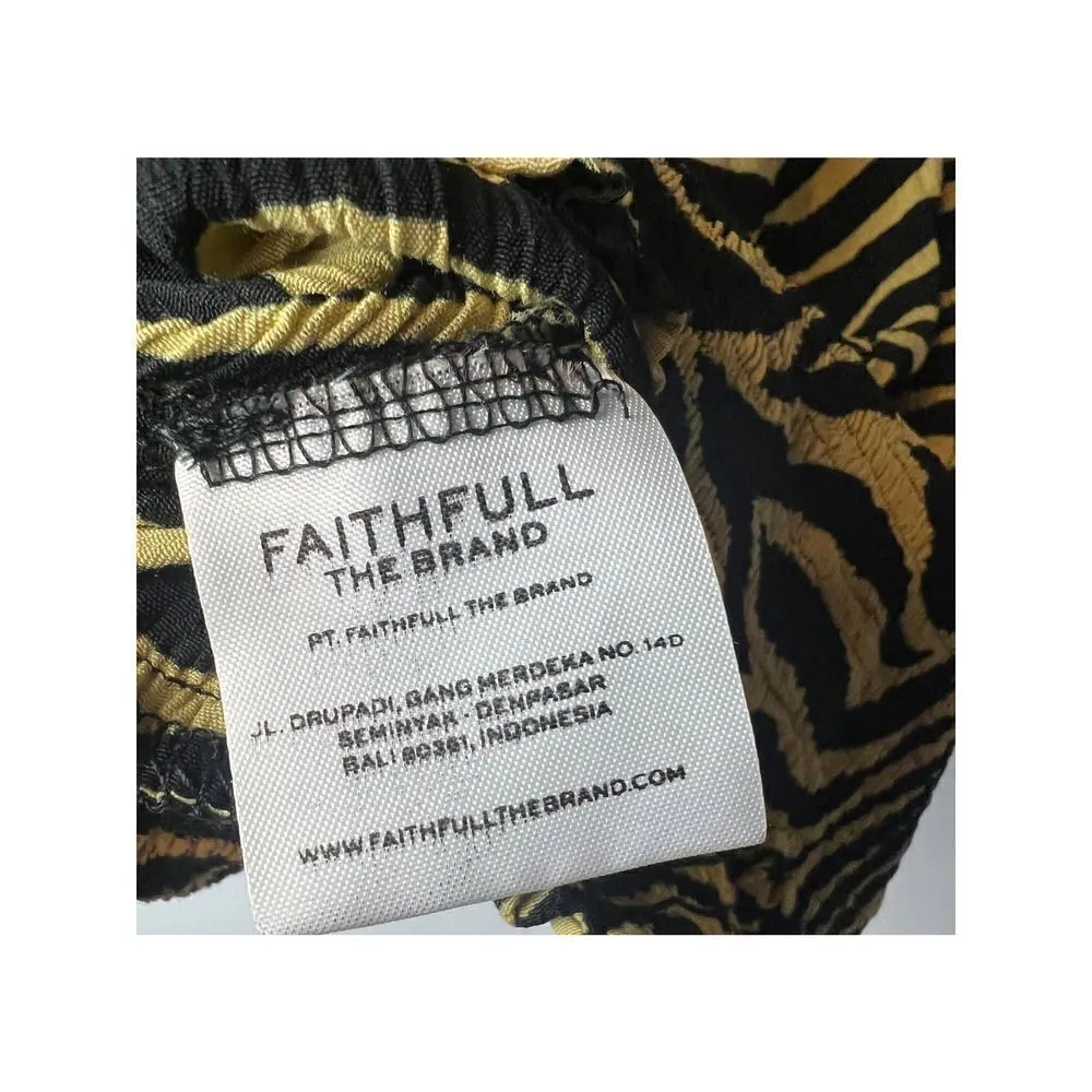 Faithfull the Brand Oma Top Amaia Zebra NWT Sz. 4 - Image 7