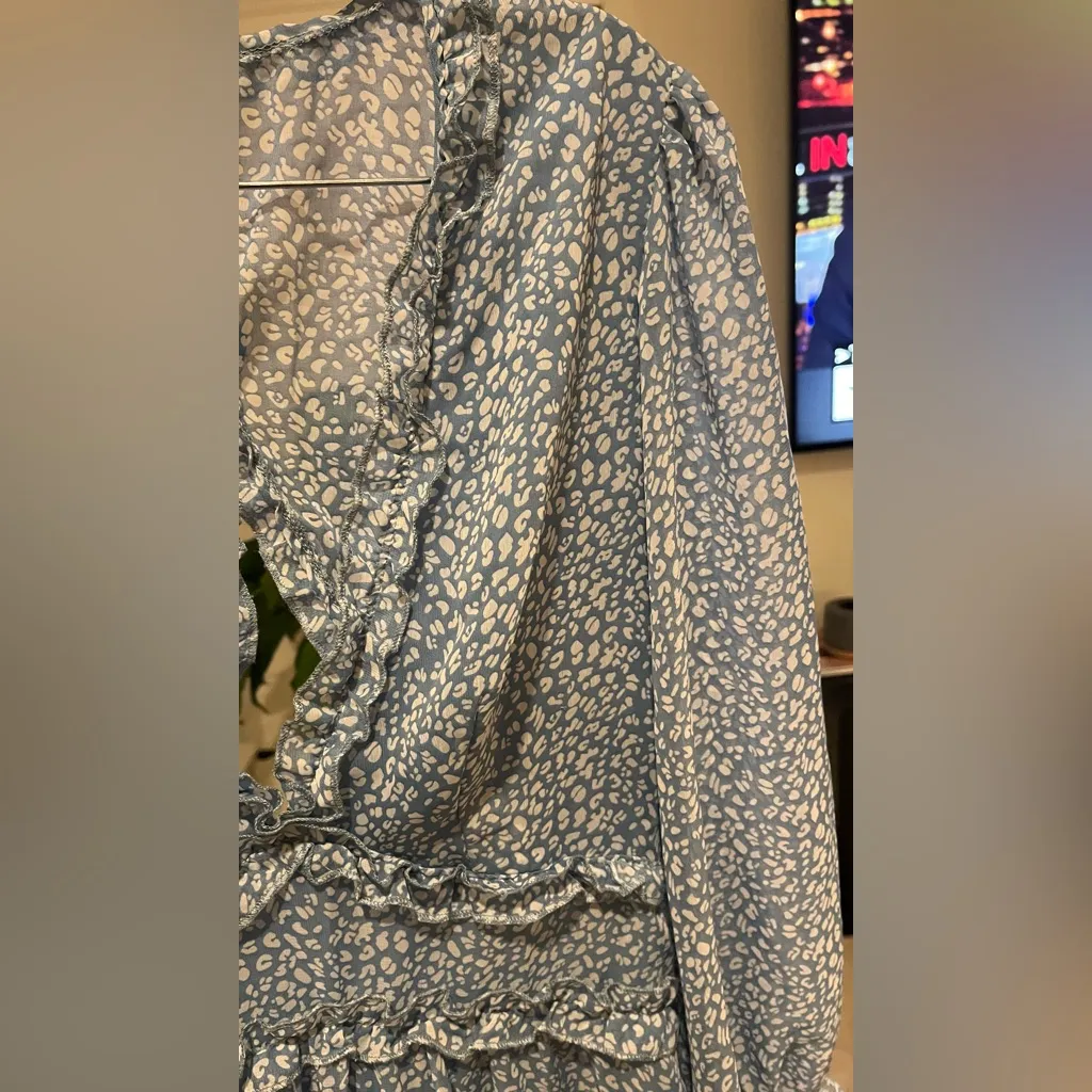 Un branded blue dress size Large - Image 3