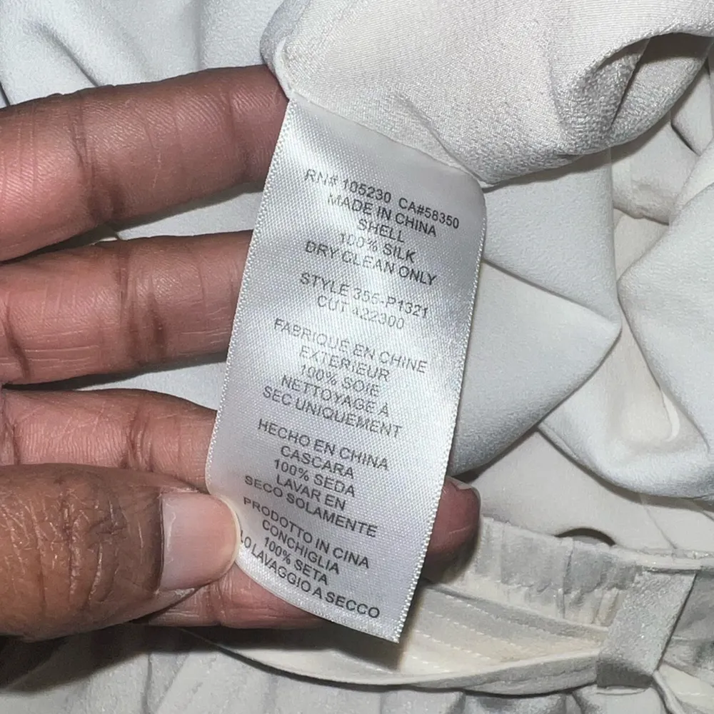 Joie 100% Silk Pants size large NWT - Image 6