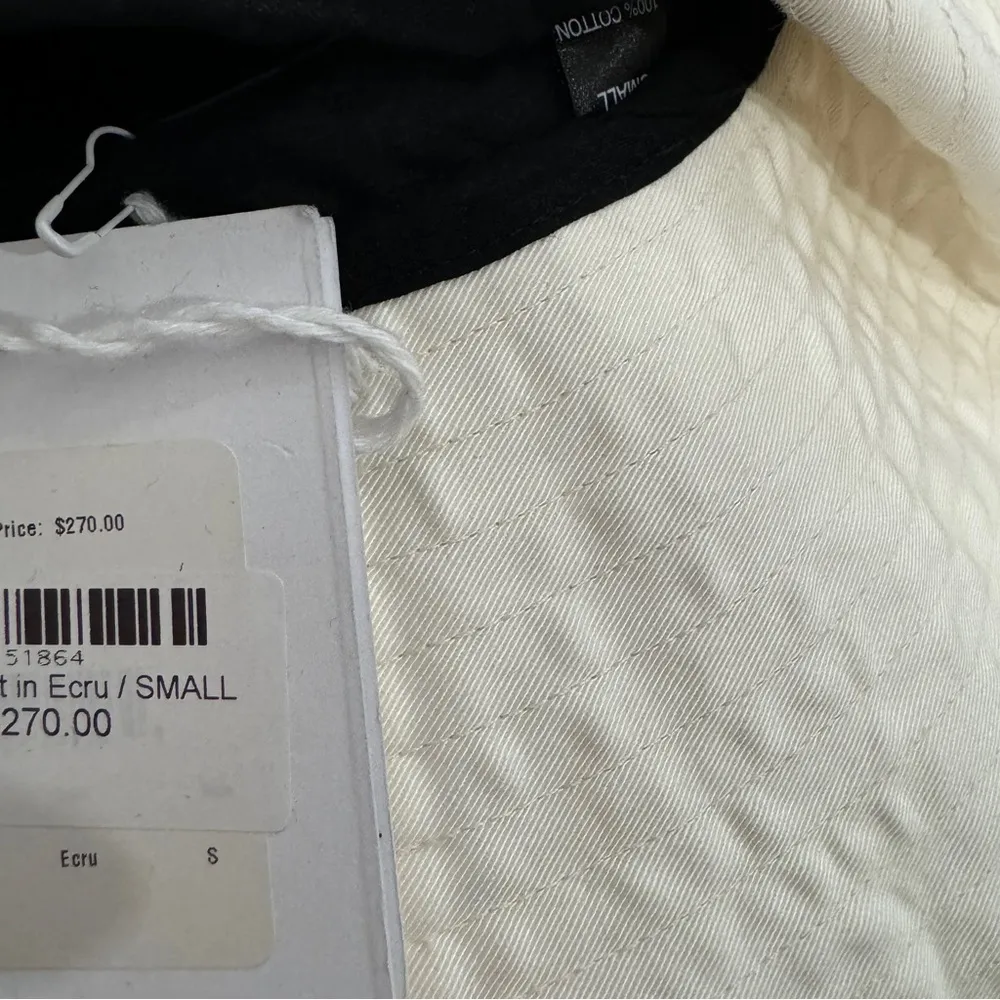 Janessa Leone Franco Ecru hat in Small NWT - Image 9