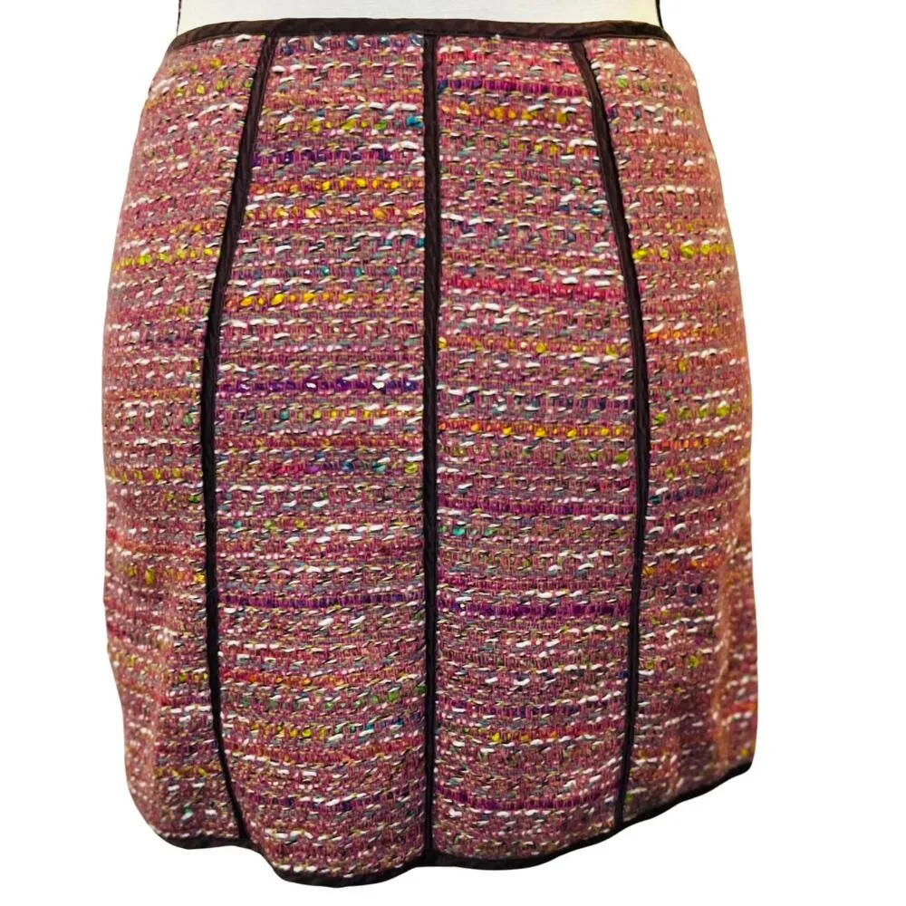 Betsey Johnson Women's Vintage Wool Blend Tweed Skirt Size 2 - Image 2